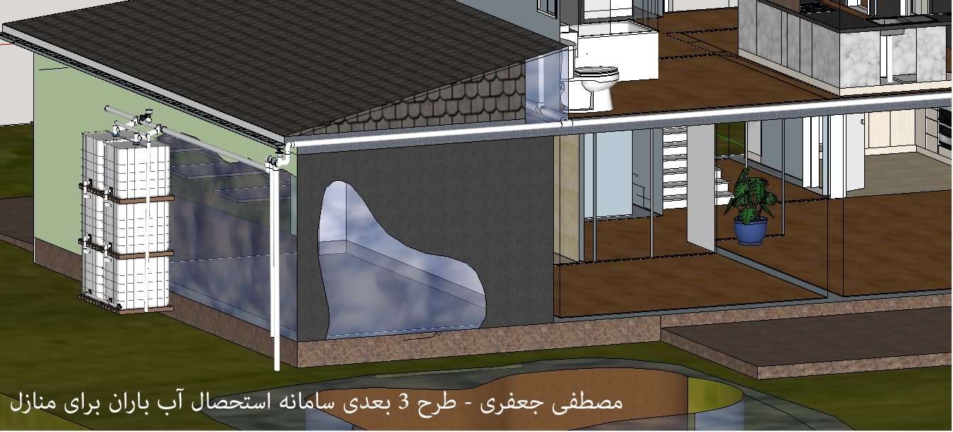 Rainwater Harvesting 3-D Model